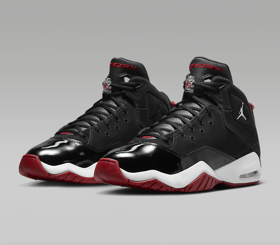Nike Air Jordan B'Loyal Bred Black Gym Red Sneakers 315317