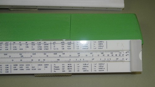 2 Vintage Slide Rule Logarex 27402-III Elektro and Logarex 27403-X Darmstadt - Picture 8 of 10