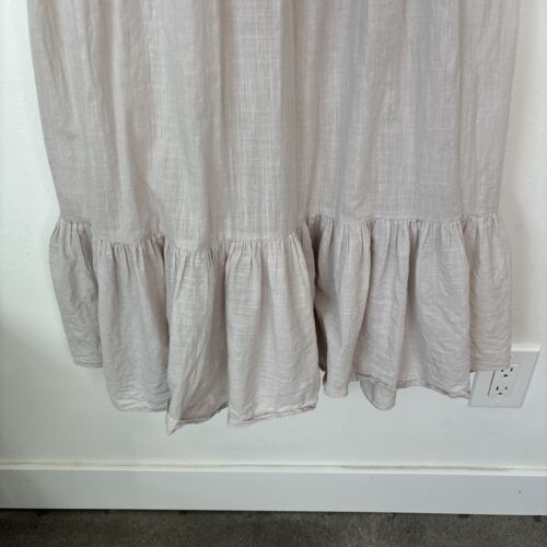 Dress By The GREAT. Beige Smocked Ready to wear lightweight cotton women’s sz 0 - Picture 3 of 13