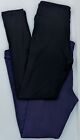 2pk Bundle Tween LuLaRoe Solid Leggings 1x Black + 1 Navy Blue Fit Kids 12 or 00
