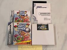 Muppet Pinball Mayhem (Game Boy Advance) MINT COMPLETE CIB NEW CONDITION W/WRAP!