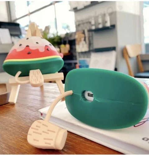 Watermelon Case Cover For AirPod Pro, Silicone with hanger for Apple - Photo 2 sur 2