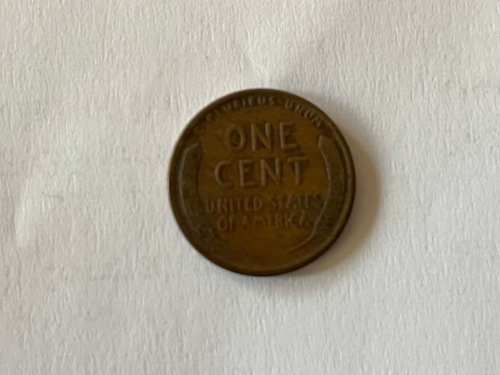 1919 S Lincoln Wheat Cent Circulated - Bild 2 von 2