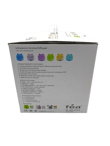 Fea Ultrasonic Aroma Diffuser with Color Changing LED J92 - Bild 4 von 4