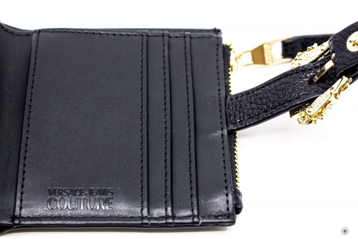 新品 Versace jeans 折り財布 VERSACE JEANS COUTURE ヴェルサーチ 折り財布 ウォレット