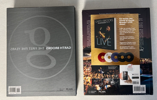 Garth Brooks Anthology Part I (Used) & III (NEW sealed) Total of 2 HC & 10 CDs - Picture 3 of 20