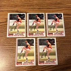 1982 Topps Nolan Ryan #90 - (5) card lot in NM Condition