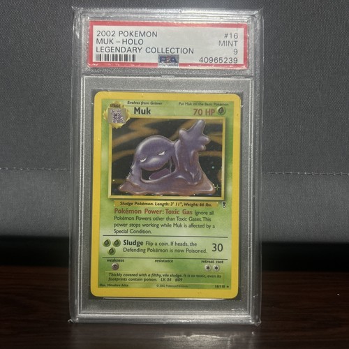 Gem Mint Muk 16/110 Legendary Collection Holo Graded PSA 10 2002 - Picture 1 of 4
