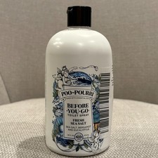 Poo-Pourri Before-You-Go Toilet Spray Refill - Fresh Sea Salt- 16 Fl Oz New