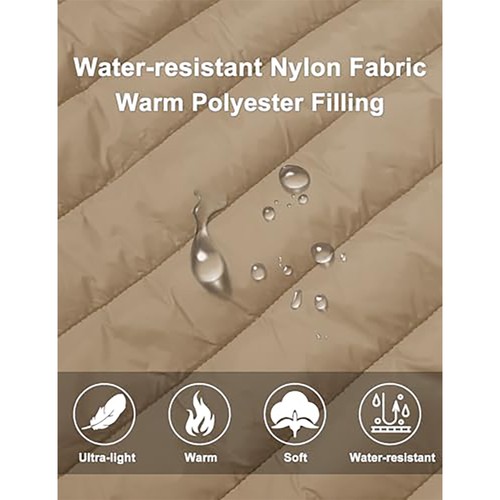 Women's Puffer Vest Lightweight Stand Collar Zip Sleeveless Quilted Padded Coats - Picture 34 of 34