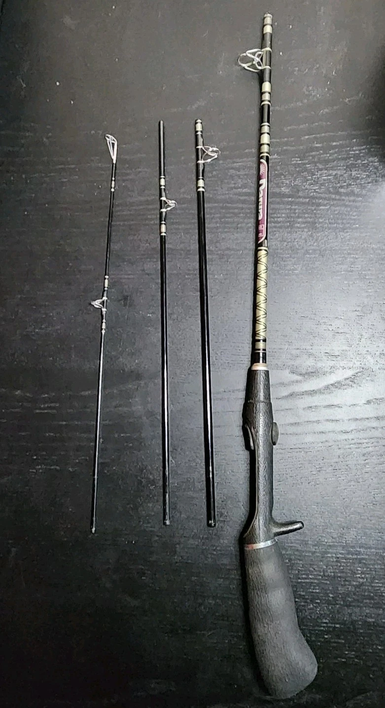 Vtg Ultralight 4 Piece Daiwa MINICAST 5' SPIN CASTING ROD Nice Condition MC-59