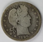 1896 O Barber Quarter