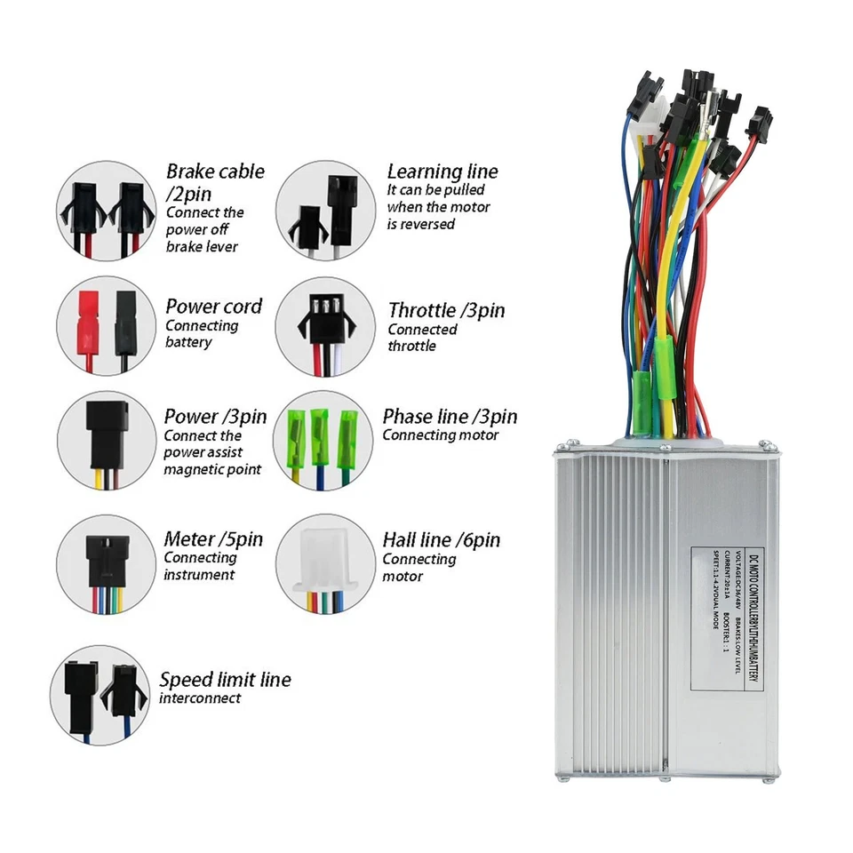 Optimize Your Ride with 350W/500W Brushless Controller and S866 LCD Instrument - Image 4 of 4
