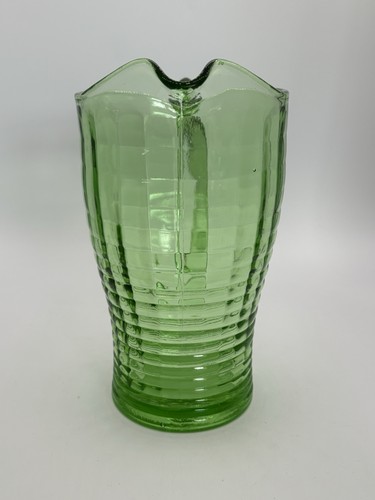 Hocking Glass Company BLOCK OPTIC 40 oz PITCHER - Picture 2 of 4