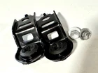 03-08 Toyota Corolla Radiator Top Mount Bracket Set Pair Black Brackets OEM
