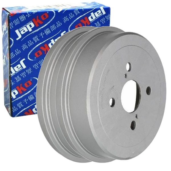2X Japko Bremstrommeln 200Mm Hinten Passend FÜR Toyota Corolla | 56207C-image