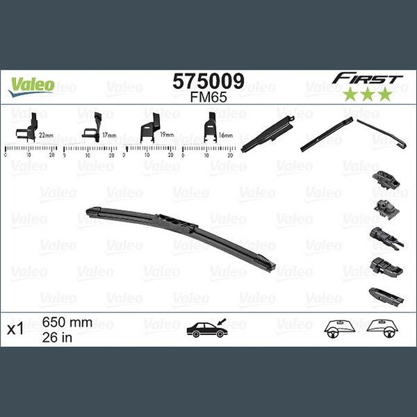 Valeo 575009 Wischblatt-image