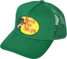 Bass Pro Shops Mesh Hat Cap Adjustable Snapback Trucker Fishing Baseball Outdoor