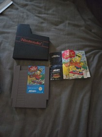 The Simpsons Bart vs the Space Mutants Nintendo NES Classic Game