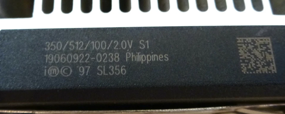 CPU Intel Pentium II 350/512/100/2.0V S1. 350 Mhz - Imagen 2 de 4