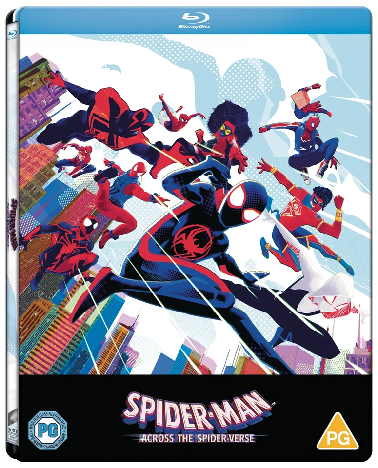 Spider-Man: Across the Spider-Verse Steelbook Limited Edition [PG] Blu-ray - Image 2 of 2