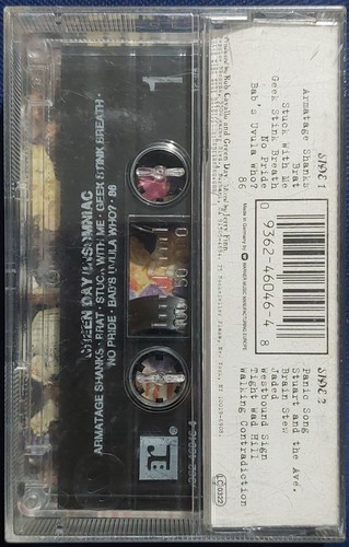 Green Day - Insomniac 1995 UK Reprise Records ~ 9362-46046-4 Clear Shell - Picture 2 of 5