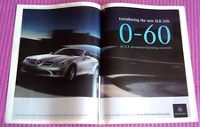 2004 Mercedes Benz SLK 350 Print Ad