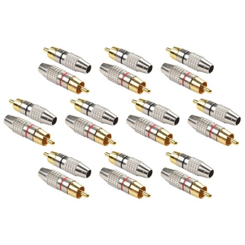 for Audio Speakers/Amplifiers Adapter Connectors Set Audio High Quality Hot New - Picture 11 of 24
