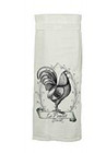 Le Poulet" Hang Tight Towel | White