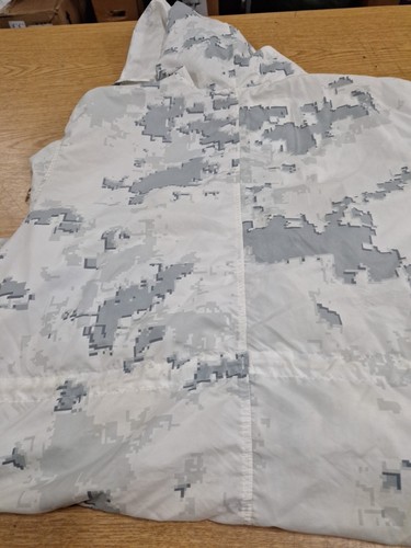 BONITA PARKA USMC OVERWHITES NIEVE MARPAT RARA CAMUFLAJE MEDIANA REGULAR - Imagen 5 de 6