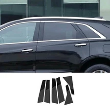 For Cadillac XT5 2017-2024 Gloss Black Exterior Window BC-Pillar Post Decoration