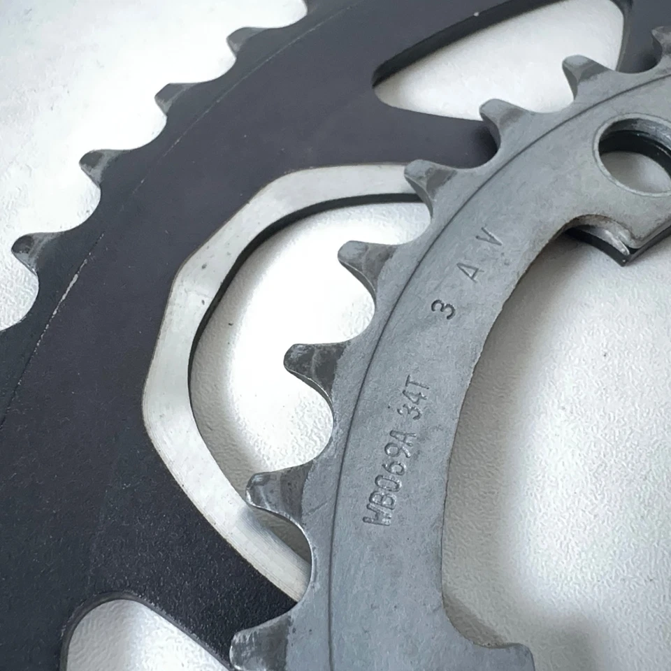 FSA Double Chainring Set 50/34 Road Compact for 9 Speed 110 BCD Steel Inner Ring - Image 4 of 4