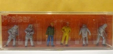 Preiser 1010064 HO Blast Furnace Crew Figures (Set of 6)