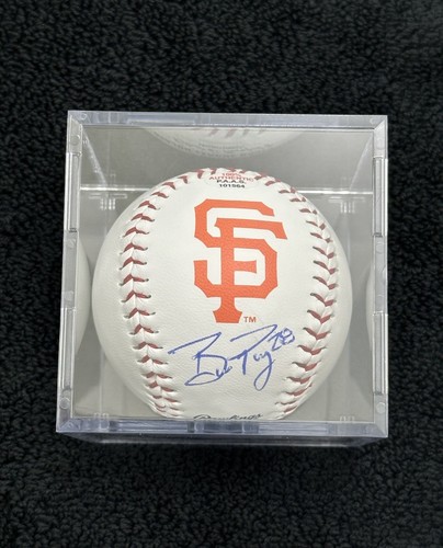 Buster Posey signiert San Francisco Giants Logo Baseball Echtheitszertifikat