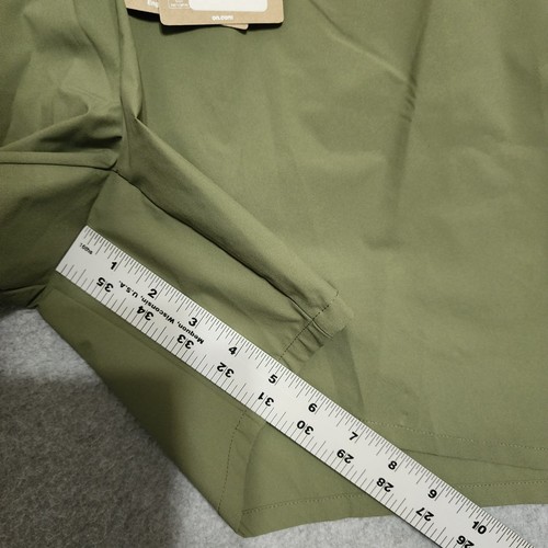 Pantaloncini Run On Clouds uomo Essential 5" cuciture interne verde XXL logo Taiga nuovi con etichette $69,99 - Foto 4 di 12
