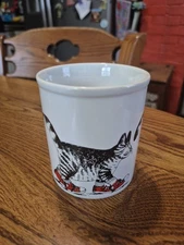 Vintage Kliban Kiln Craft Cat Mug Red Shoes Mug Made In England 👀 