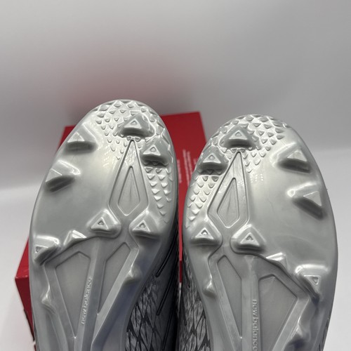 New Balance Furon Dispatch FG V7+ Mens Soccer Cleats Silver Sz 9.5 NIB - Picture 10 of 12