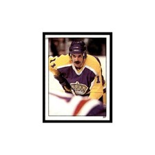 Charlie Simmer 1982 Topps Stickers #237 Los Angeles Kings Hockey Card EX
