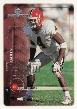 1999 Upper Deck MVP #210 Champ Bailey REDSKINS RC