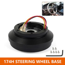 New Steering Wheel 6-hole Short Thin Hub Adapter Kit 174h For Ford Mustang 84-04