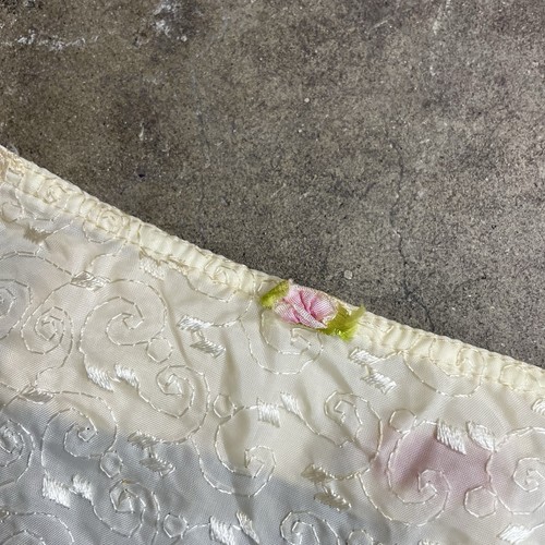 Vintage 60’s Truform Lacy Floral Detail Cream Garter Belt - Picture 7 of 10