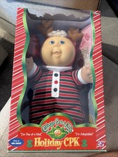 CPK Holiday Doll Cabbage Patch Kids Walmart Exclusive NIB Christmas Tree Dress