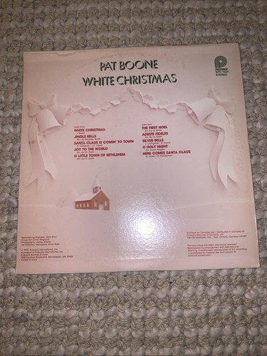 Christmas Vinyl Lot Pat Boone Mathis Phil Spector Nat King Cole Ella VG/VG+ 4LPs - Picture 15 of 19
