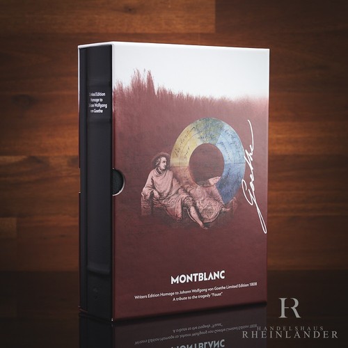 Montblanc Writers Limited Edition 1808 Johann Wolfgang Goethe Rollerball 131446 - Picture 7 of 7