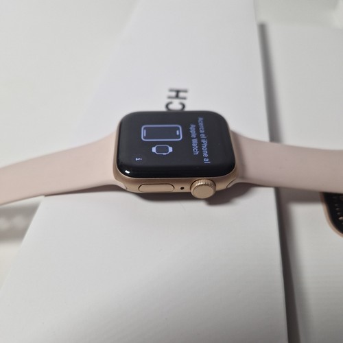 Apple watch A2351 SE 40mm Gold Aluminum case Pink sand sport band GPS - Zdjęcie 6 z 16