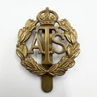 Genuine WW2 ATS Auxiliary Territorial Service Cap Badge