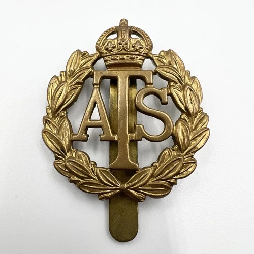 Genuine WW2 ATS Auxiliary Territorial Service Cap Badge