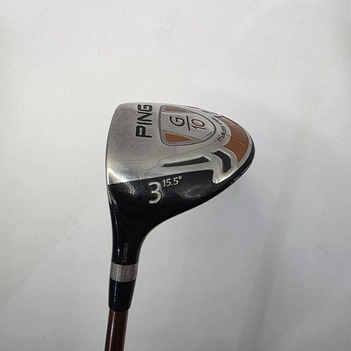 Ping G10 #3 Wood 15.5 Degree Left Hand Regular Flex Ping TFC 129 F Shaft - Foto 9 di 10