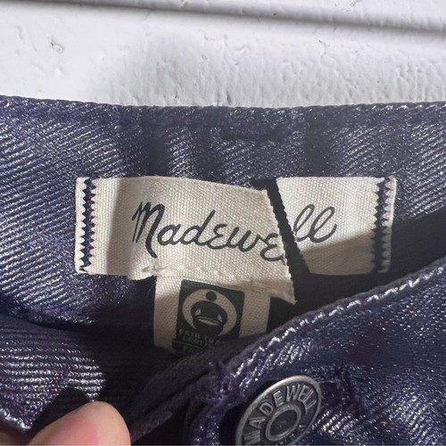 Jean recto Madewell años 90 en lámina azul medianoche talla 27 - Imagen 5 de 5