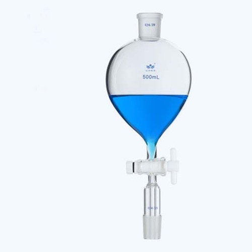 PTFE piston 60-1000ML Separating Lab Laboratory funnel 19#-24# glassware reactor - Picture 13 of 13